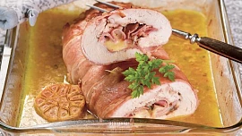 Kuřecí roláda s mozzarellou