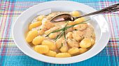 Žampionové gnocchi