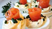 Gravlax vejce