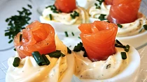 Gravlax vejce