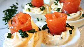 Gravlax vejce