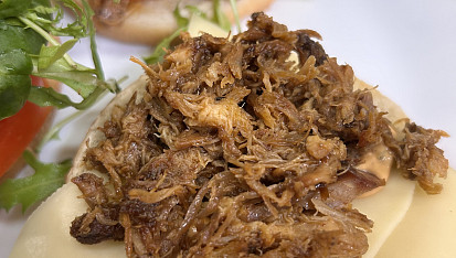 Hamburgery s „fejkovým” trhaným masem, Hamburgery s „fejkovým” trhaným masem