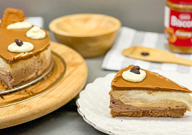 Nepečený lotus cheesecake
