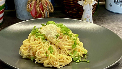 Carbonara špagety