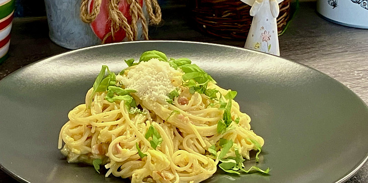 Carbonara špagety