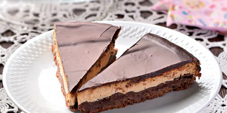 Kávový cheesecake
