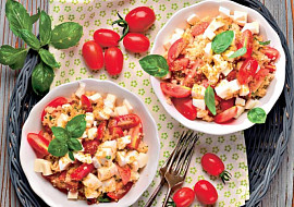 Kuskus à la caprese