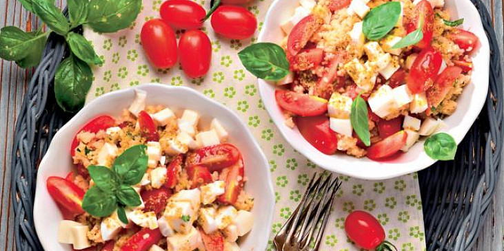 Kuskus à la caprese