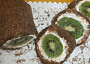 Nepečená roláda s kiwi