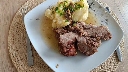Netradiční pečená krkovička