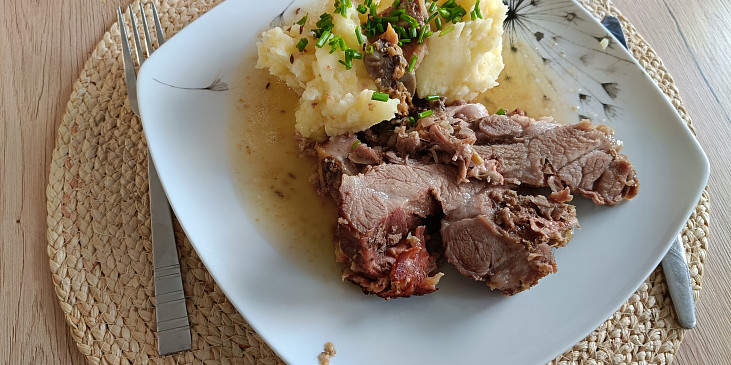 Netradiční pečená krkovička
