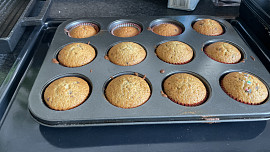 Banánové muffiny