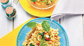 Bulgur s kedlubnou a fenyklem