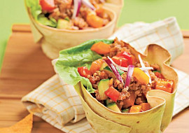 Tortillové košíky