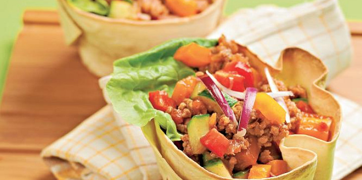 Tortillové košíky