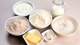 Jogurtové dalamánky z domácí pekárny