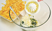 Citronové tagliatelle