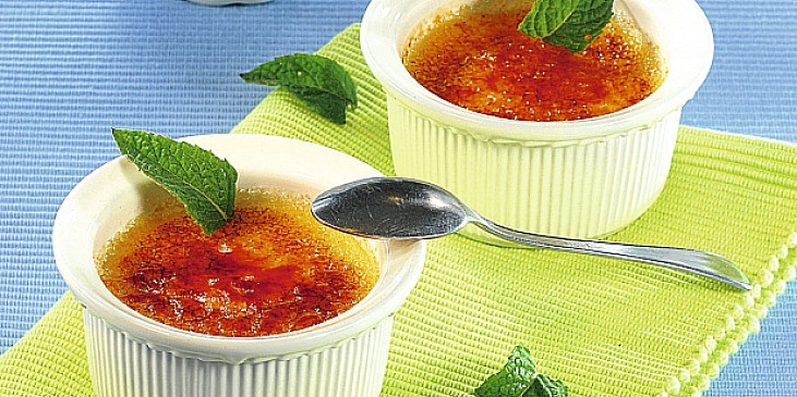 Francouzské crème brulée