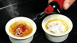 Francouzské crème brulée