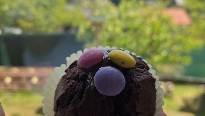 Muffiny s kousky čokolády
