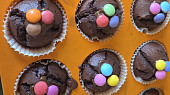 Muffiny s kousky čokolády