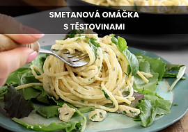 Smetanová omáčka s těstovinami