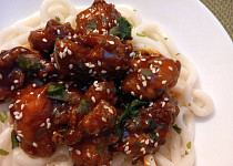 Asijské kuřecí kousky na sladkokyselo