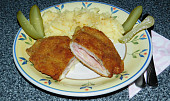 Cordon bleu - plněný řízek