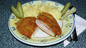 Cordon bleu - plněný řízek