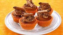 Muffiny s kávovým krémem