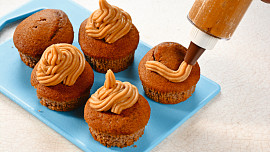 Muffiny s kávovým krémem