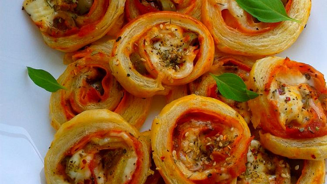 Pizza šneky