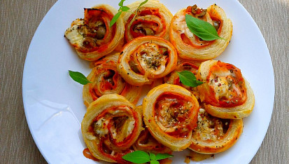 Pizza šneky