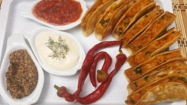 Plněná mini tortilla