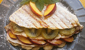 Tortilla s ovocem