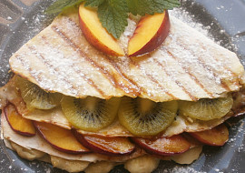 Tortilla s ovocem