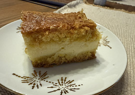 Tvarohový linecký koláč