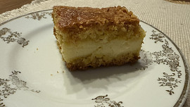 Tvarohový linecký koláč