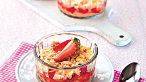 Crumble s jahodami