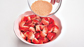 Crumble s jahodami