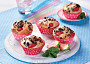 Jahodové muffiny s čokoládou