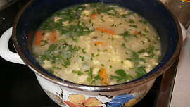 Květáková polévka obyčejná