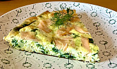 Lososová frittata