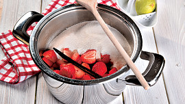 Jahodový džem s limetou