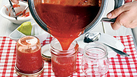 Jahodový džem s limetou