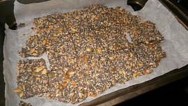 Krekry s chia semínky