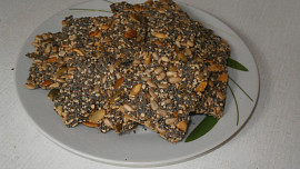 Krekry s chia semínky