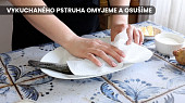 Pstruh pečený v troubě