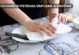 Pstruh pečený v troubě