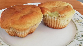 Rebarborové muffiny